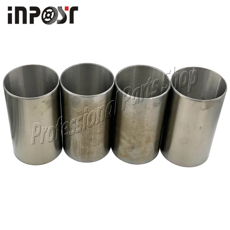 4M40 Cylinder Liners Semi-finished Fit For Mitsubishi 4M40T 4M40 Engine（4 pcs）