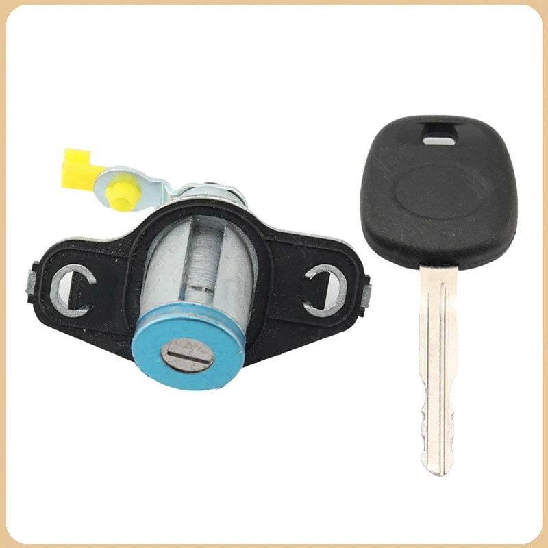 WM-pjCar Trunk Door Lock Cylinder with Key Replacement for Toyota Corolla EX S253