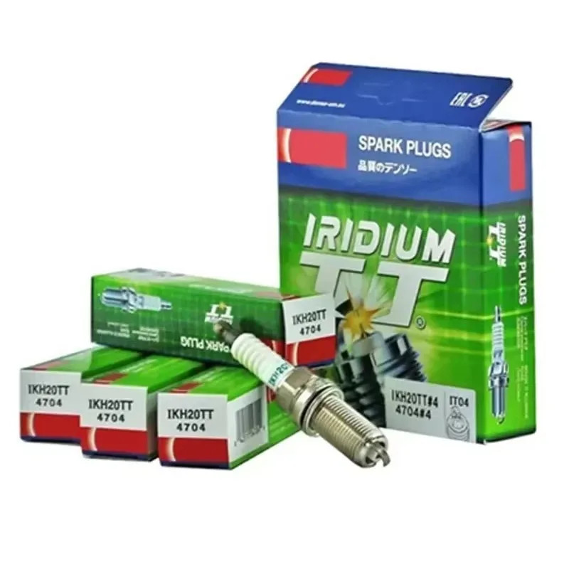 4/6PCS IKH20TT 4704 New Dual Iridium Spark Plug For TOYOTA LEXUS HONDA VOLVO SUBARU BENZ NISSAN IKH