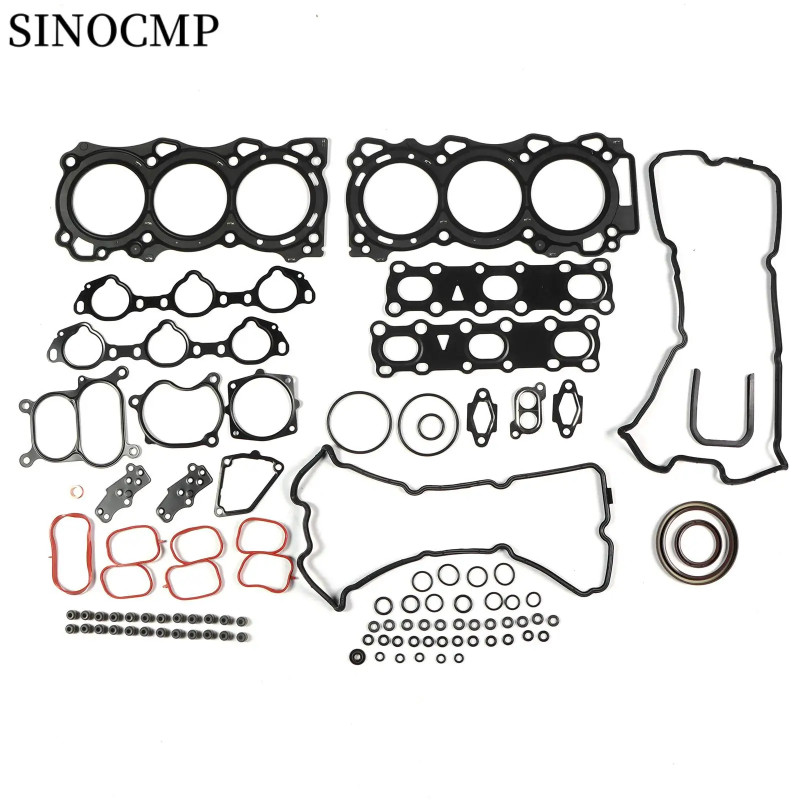 VQ40DE 4.0 HS26370PT CS26370 Engine Overhaul Gasket Seals Kit For 05-10 Nissan Frontier Pathfinder