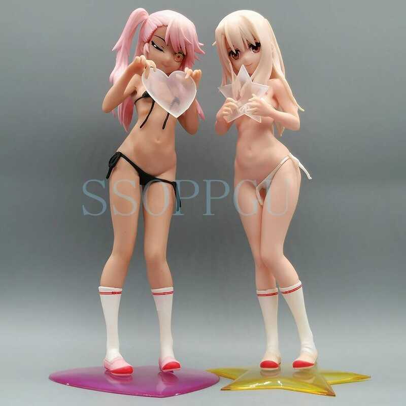 C AMAKUNI E/Kaleid Er Prisma Figure Illya & Kuro 1/7 Anime Girl PVC Action Figure Toy Game Statue C