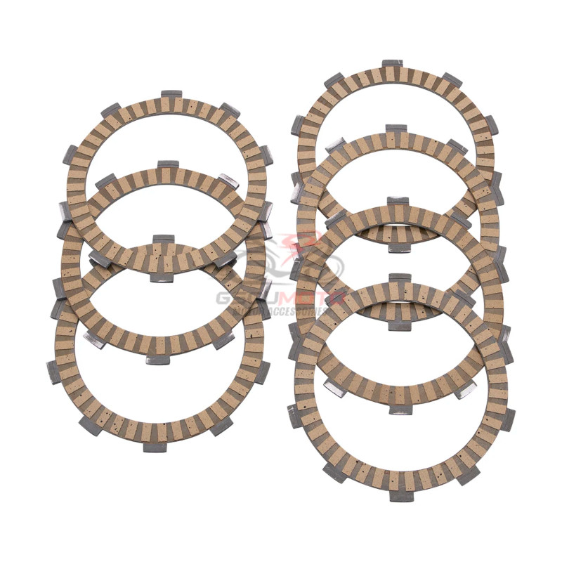 Motorcycle Accessories MT03 7x Clutch Plates Kits Friction Discs For Yamaha YZF R3 YZFR25 MT-03 MT0