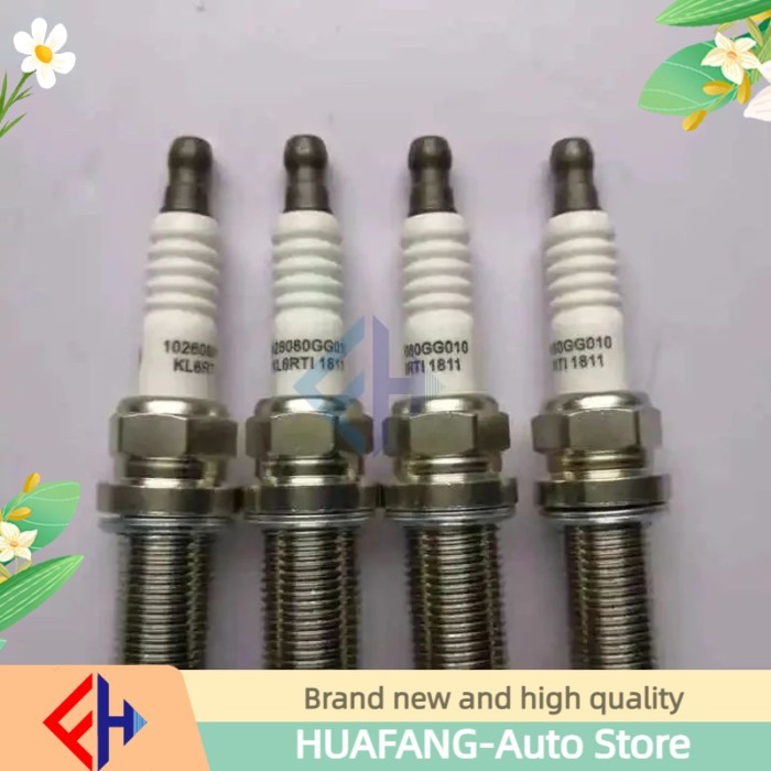 Original 4pcs/lot Spark Plug For Jac J3 J4 J5 J6 S3 Sei2 Sei3 Spark Stone 1026080gg010 High Quality