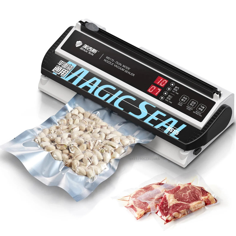 MAGIC SEAL Electric Vacuum Food Sealer Wet Vacuum Sealer Machine Professional Home Automatic Food V
