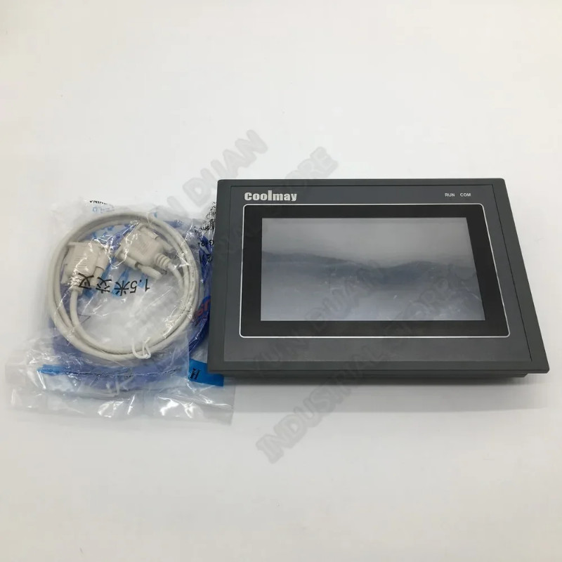 7'' Integrated HMI PLC Controller Touch Panel DC24V Relay Output Digital I/O 12DI 12DO Analog 2AD 0