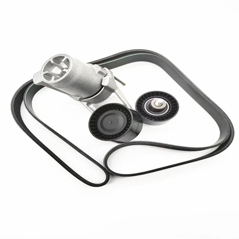 For BMW N55 Engine Belt Tensioner Guide Pulley E70 X5 OEM; 11288604266 11288604267 11287628661(8PK1