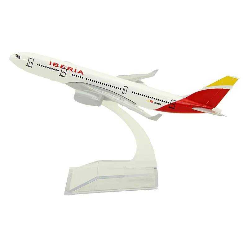 C 16Cm Airplanes Airbus A330 S Iberia Aires Aircraft Model Plane Alloy Diecast Kids Gift Collectibl