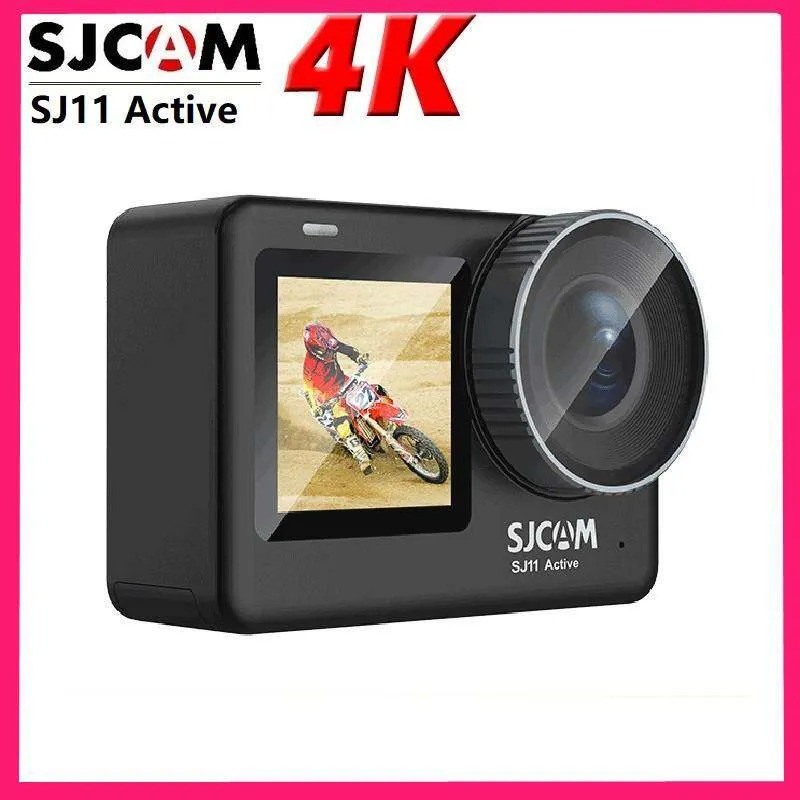 SJCAM SJ11 Active Dual Screen Action Camera H.264 4K 30FPS Anti-Shake Ultra HD Video Live Streaming 