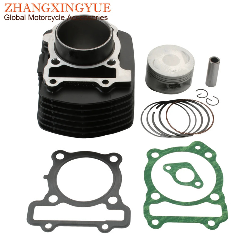 Motorcycle 63.5mm FZ16 Big Bore Cylinder Kit For Yamaha SZ16 Byzon Byson FZ-S 185cc Engine Parts 21