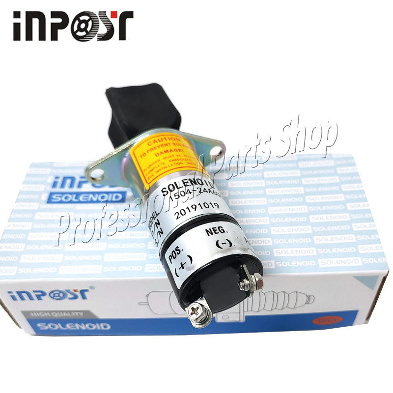 24V 1504-24A6U1B1S2 Stop Shutdown Solenoid Valve For Woodward 2 terminals