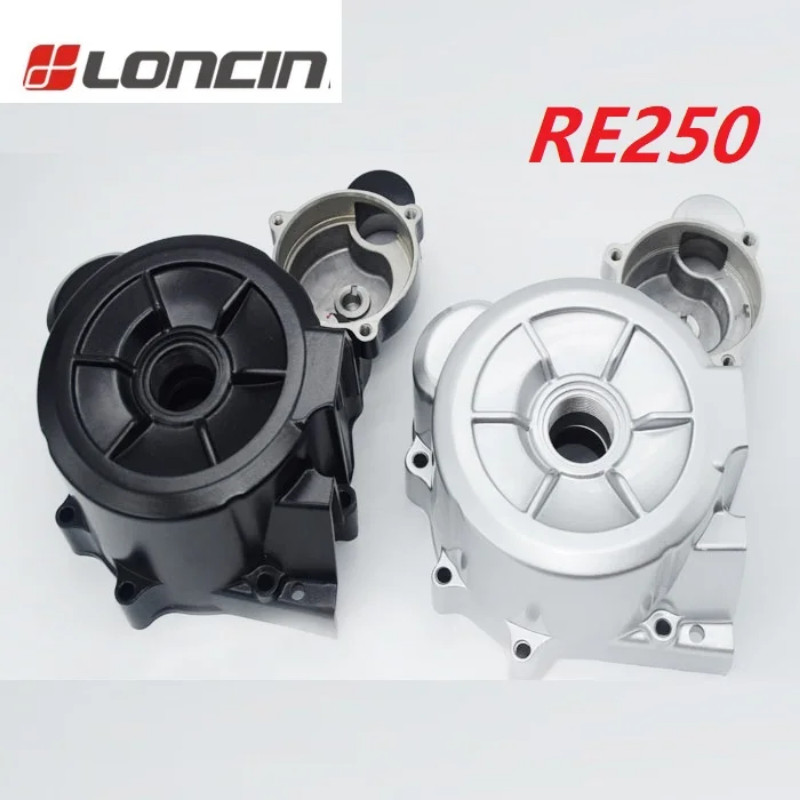 loncin RE250 250cc engine magneto coil cover left CQR  LC166FMM LX250 LX166FMM ATV Quad 250cc Chine