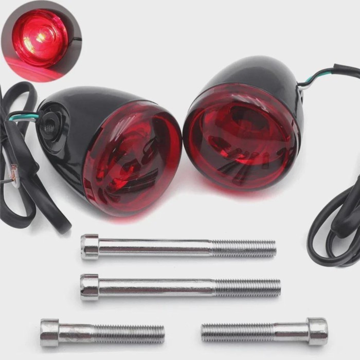 Light Indicator for Harley Davidson Sportster XL883 XL1200 FXD FXS 1992 and Up Aftermarket Motorcyc