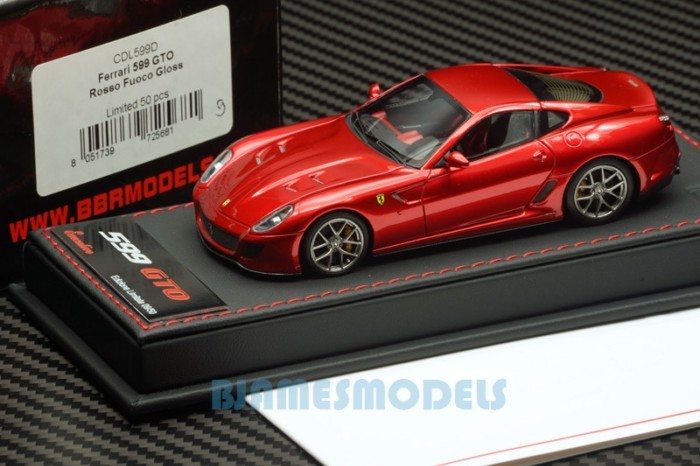 พร้อมส่ง BBR 1/43 Ferrari Ferrari 599GTO Series Collection Display