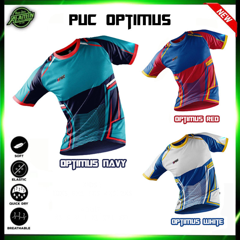[ฟรีที่กําหนดเอง] PUC OPTIMUS | Optimus Red, Optimus White, Optimus Navy Team Custom สามารถโลโก้และช