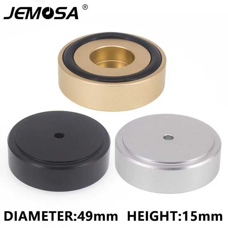 C 4Pcs 4*15Mm Aluminum Amplifier Feet Shock Absorber HIFI Amplifier Rubber Feet Turntable Feet Audi
