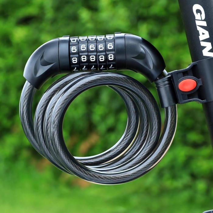Bicycle Lock, Anti-theft Password Lock, Mountain Bike Portable Lock, Electric Bike Lock, Chain Lock