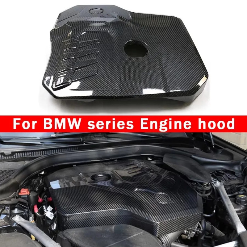 For BMW series X3 G01 G08 X4 G02 X6 G06 X5 G05 Carbon fiber engine hood B48 2.0T 4-cylinder engine