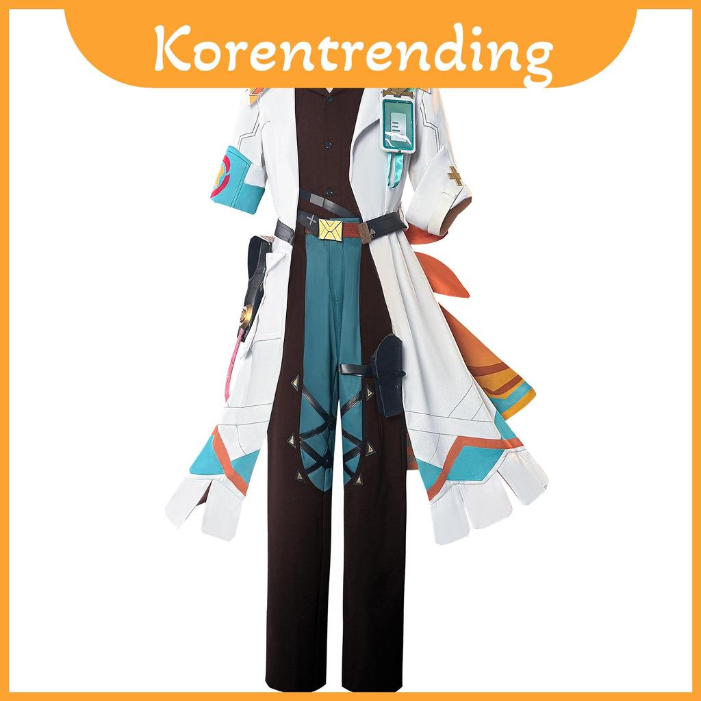 ชุดคอสเพลย์ Eula จากเกม Genshin Impact ทำจากผ้าโพลีเอสเตอร์