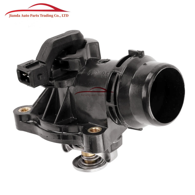 For BMW E46 E81 E87 E82 E88 E90 E91 X3 X1 118i 120i 316i 318i 318Ci 320i Thermostat Housing Assembl