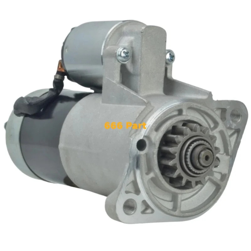 New Starter 12V fits Mitsubishi L3E 15.2HP Diesel 30L66-10500 30L66-10600 M0T60481