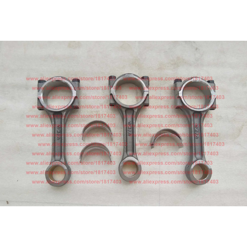 Fujian Lijia 105-04202 Connecting Rod assembly + 100-04007 Connecting rod bearing , Fujian Lijia SL