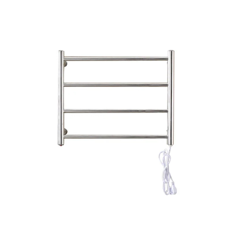 IP56 Electric Wall Mounted Towel Warmer Rail Heated Rack 304 stainless steel Fashion Square towel w