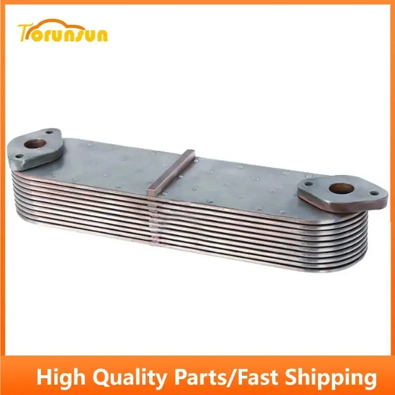 Oil Cooler 6127-61-2103 For Komatsu 6D155 Engine