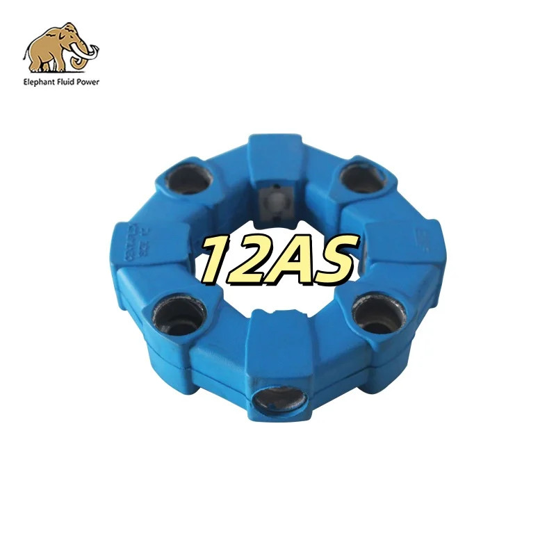 New Excavator Hydraulic Pump Coupling Flexible rubber coupling Premium blue 12AS