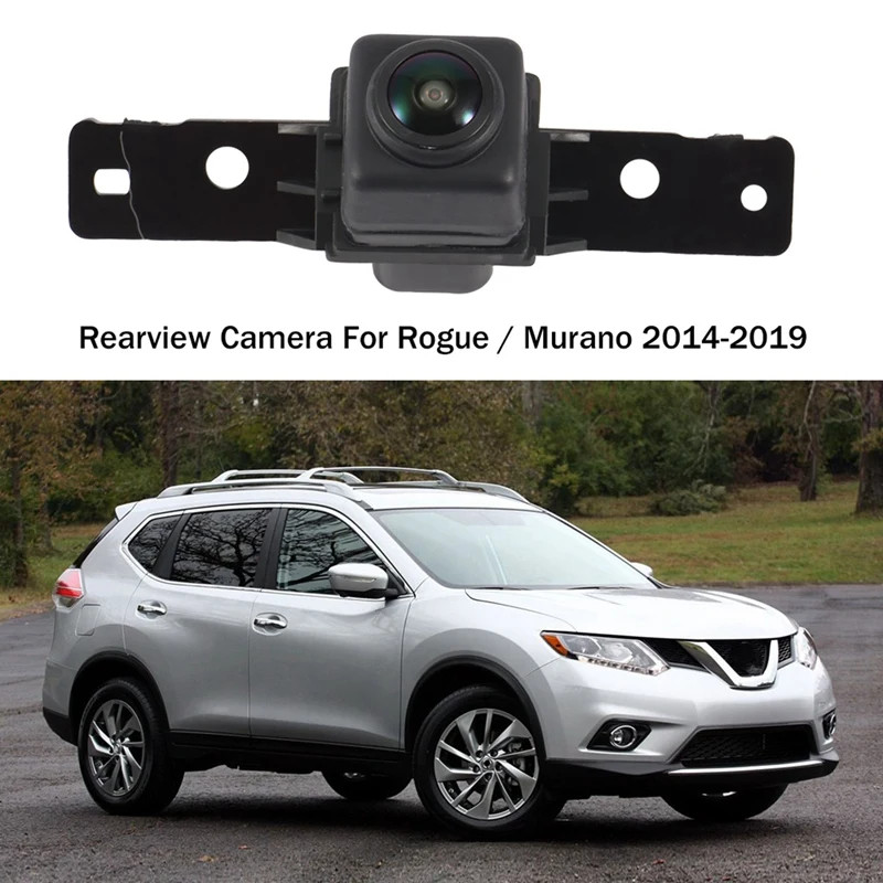 1 PCS Rear View Auxiliary Camera Reverse Backup Camera 284F1-4BA0A 284F14BA0A Black For Nissan Rogu