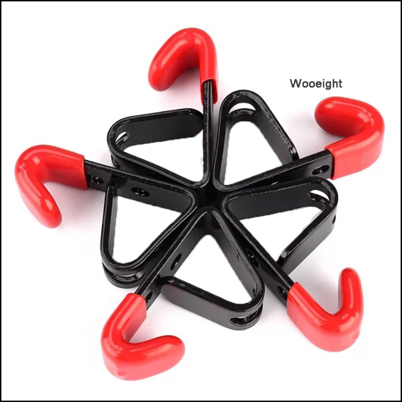 Wooeight 5Pcs 13-22'' Tire Wheel Hub Hook Wheel Shop Display Stand Metal Holder Display Stand Rack