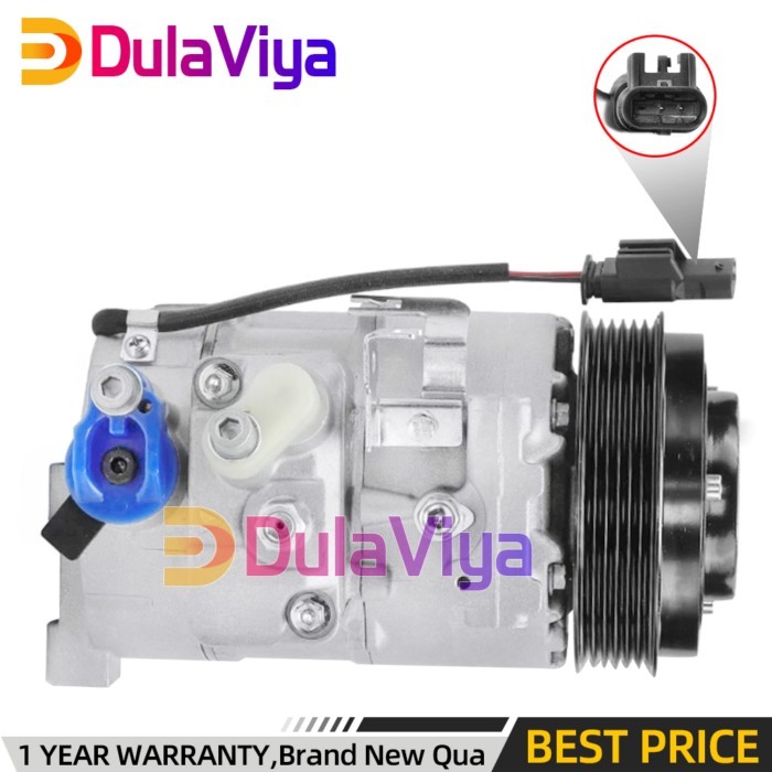 AC Compressor 6-Groove For Mercedes-Benz C300 C350 CLS63 AMG S E350 6SEU16C 000830250080 0008302500