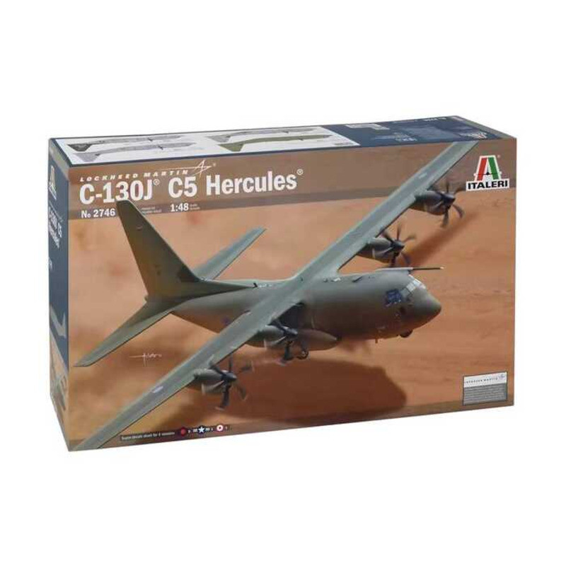 /ITALERI 2746 1/48 เครื่องบินขนส่ง C-130J C5 Hercules ของสหรัฐฯ
