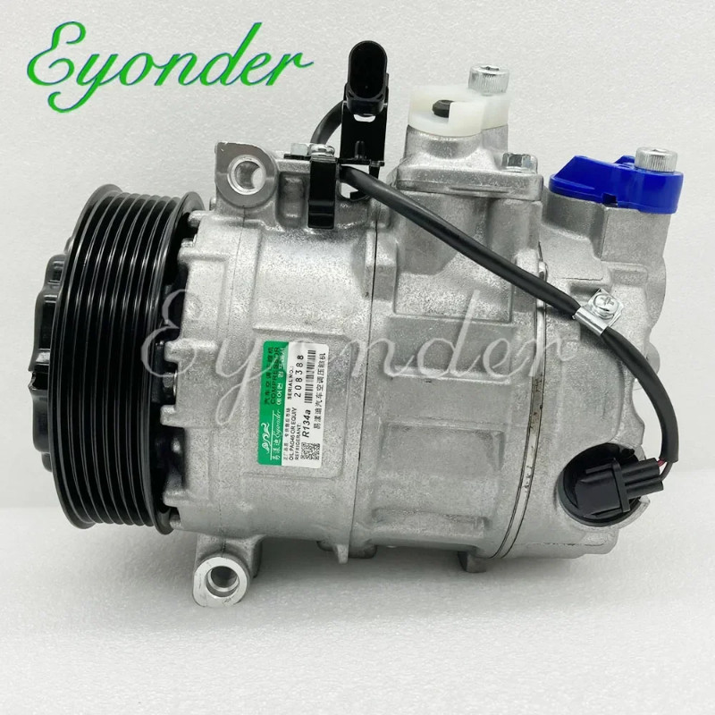 AC Compressor For Porsche Cayenne 955 957 958 V8 95812601401 9581294812601100 94812601101 958126014