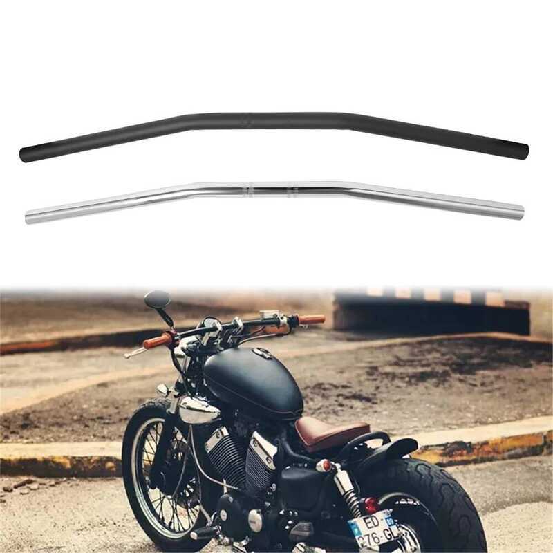 C Motorcycle Cafe Racer Handlebar 25Mm 22Mm Drag Straight Bar Handle Bars For Honda Kawasaki Yamaha