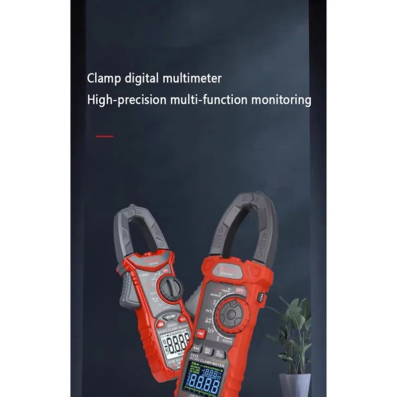 Ammeter Clamp Digital Clamp Meter Multimeter Anto-Ranging Multi Tester Current Clamp Digital