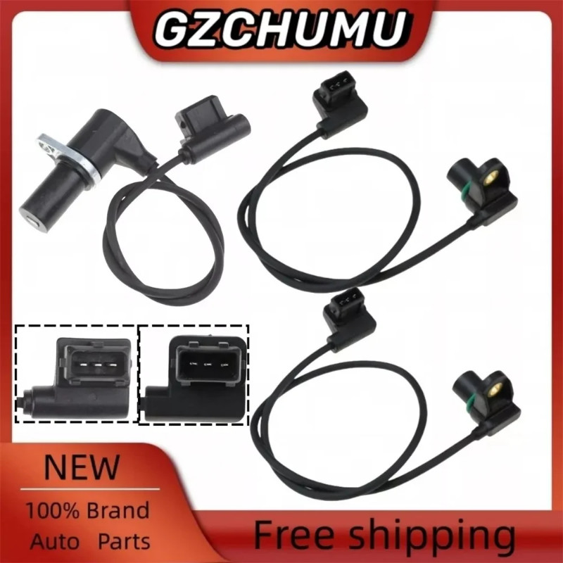 2x Camshaft & 1x Crankshaft Position Sensor for BMW E36 318i 318is 318ti Z3 1.9L