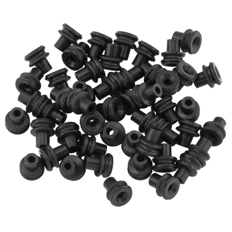 50/100/200/300/500/1000pcs/lot Black Wire Cable Seals 7160-8234 For Sumitomo MT - HM 090 Series Con