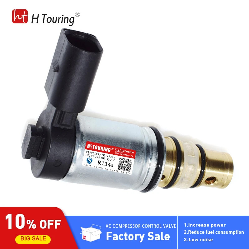 PXE16 AC Compressor Sanden PXE16 Control Valve Solenoid Valve For Audi For Volkswagen