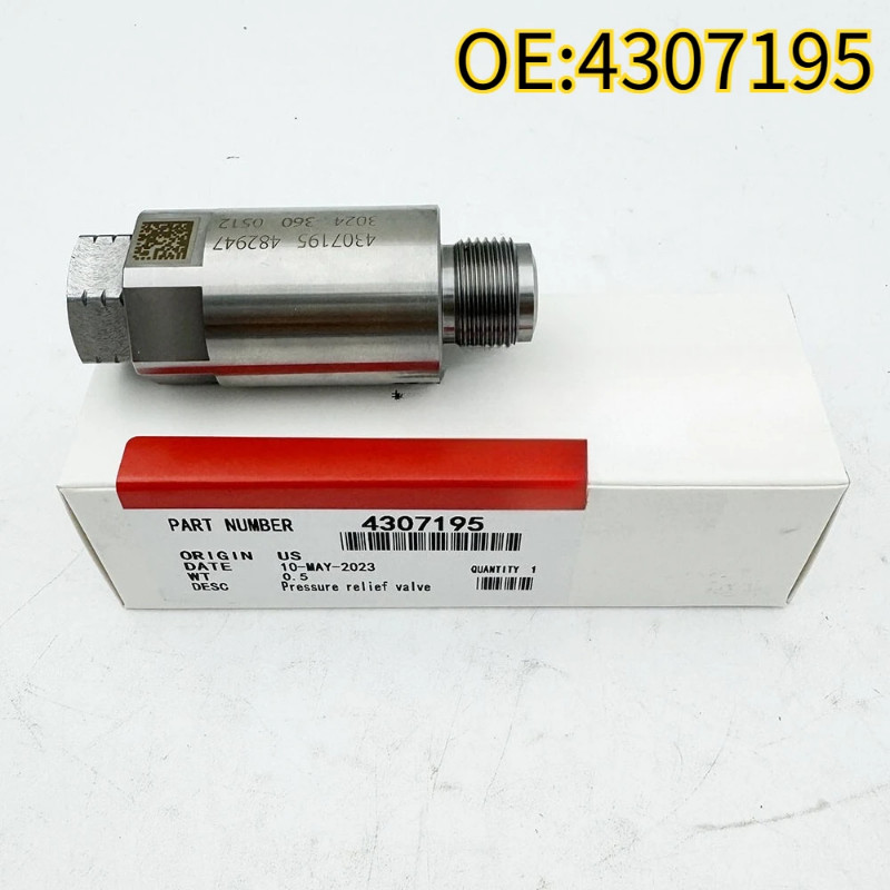For 4307195 Pressure Relief Valve Fits For  Cummins ISX15 QSX15 New
