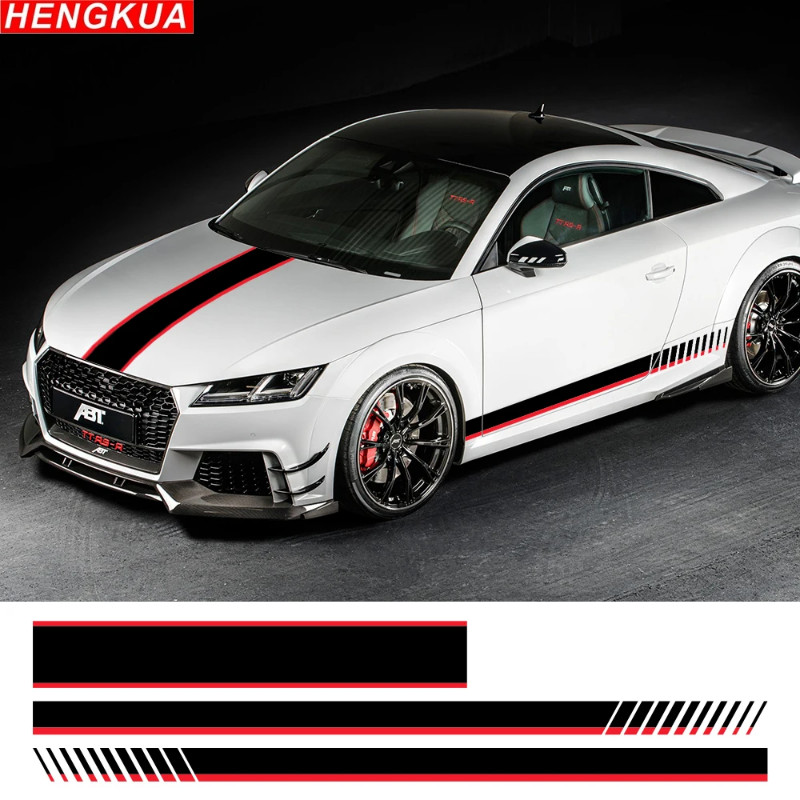 General Motors Door sticker side skirt, strip, vinyl film decal, hood, stripe trim, automotive tuni