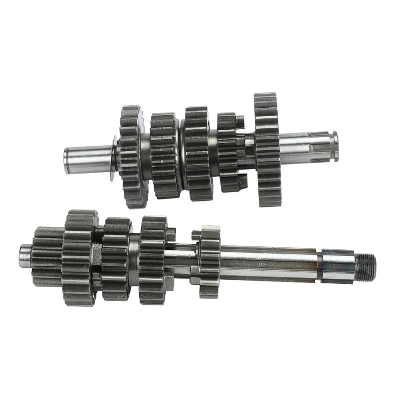 Motorcycle Transmission Gear Box Main Counter Shaft Kit For ZongShen 190cc Z190 W190 1P62YML-2 Engi