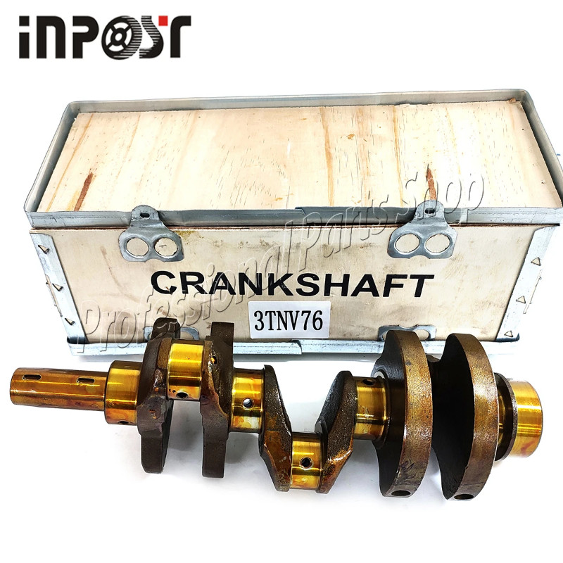 3TNV76 Crankshaft 119717-21700 For Yanmar Engine Parts