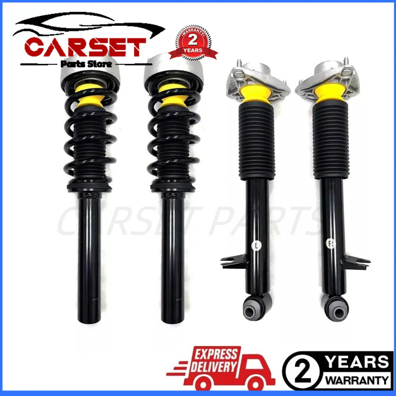 4X Front Rear Shock Struts Assys Fit BMW X5 F15 X6 F16 xDrive35i 50i 2014-2019 without EDC 37116863