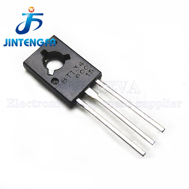 10PCS BT134-600E TO126 BT134-600 BT134 TO-126 ในสต็อกชิป IC