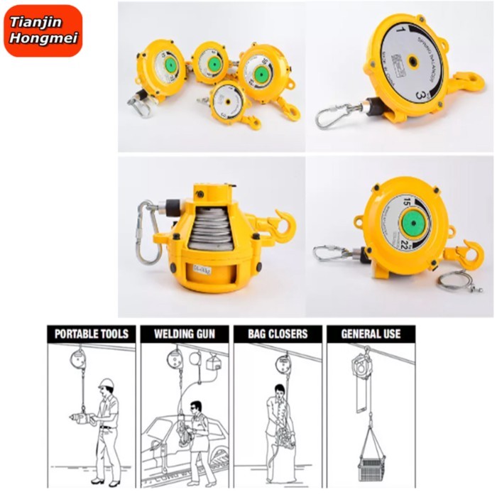 Spring Balancer Retractable Tool Holder Holding Equipment Balancer for Construction Site, Factory,