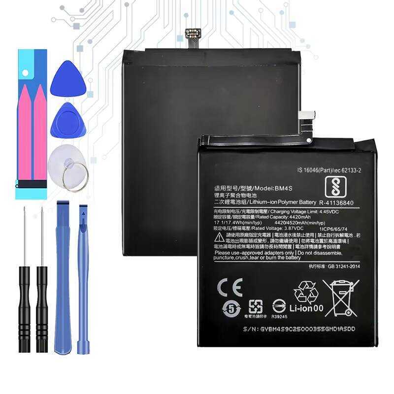 Premium Replacement For Xiaomi Redmi 10X 5G 10X Pro 5G BM4S 10X 10Xpro Mobile Phone Battery 4520mAh