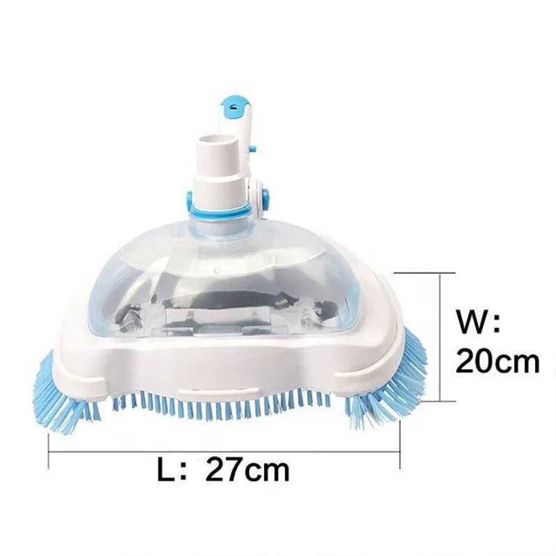 Adjustable Angle Swimming Pool Suction Vacuum Cleaner Head Pond Cleaning Tool Manual suction head a