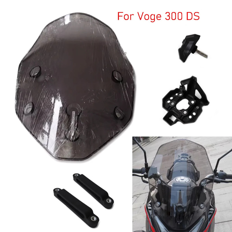 For VOGE 300ds 300DS LX300-6L Motorcycle Windshield WindScreen Fairing Wind Deflector Connecting Pl