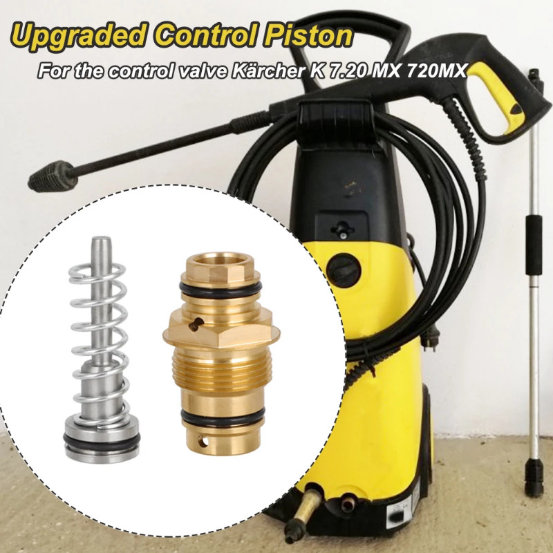 1/2 Set Control Piston Upgraded Replacement Kit For The Control Valve Karcher K 7.20 MX 720MX 7.21M