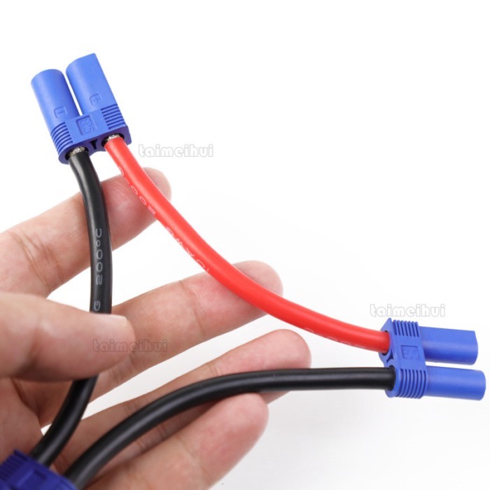 EC5 มัลติฟังก์ชั่นสายเชื่อมต่อสามทาง EC5 ชายหญิงสายต่อ 10AWG EC5 Connector